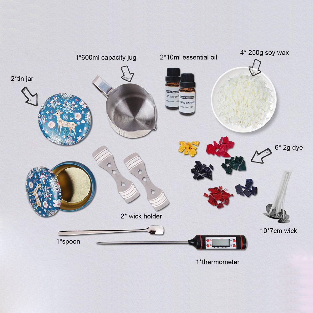 Wholesale Professional DIY Soy Candle Making Kit Supplies