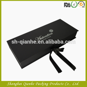 Black paper premium packaging box