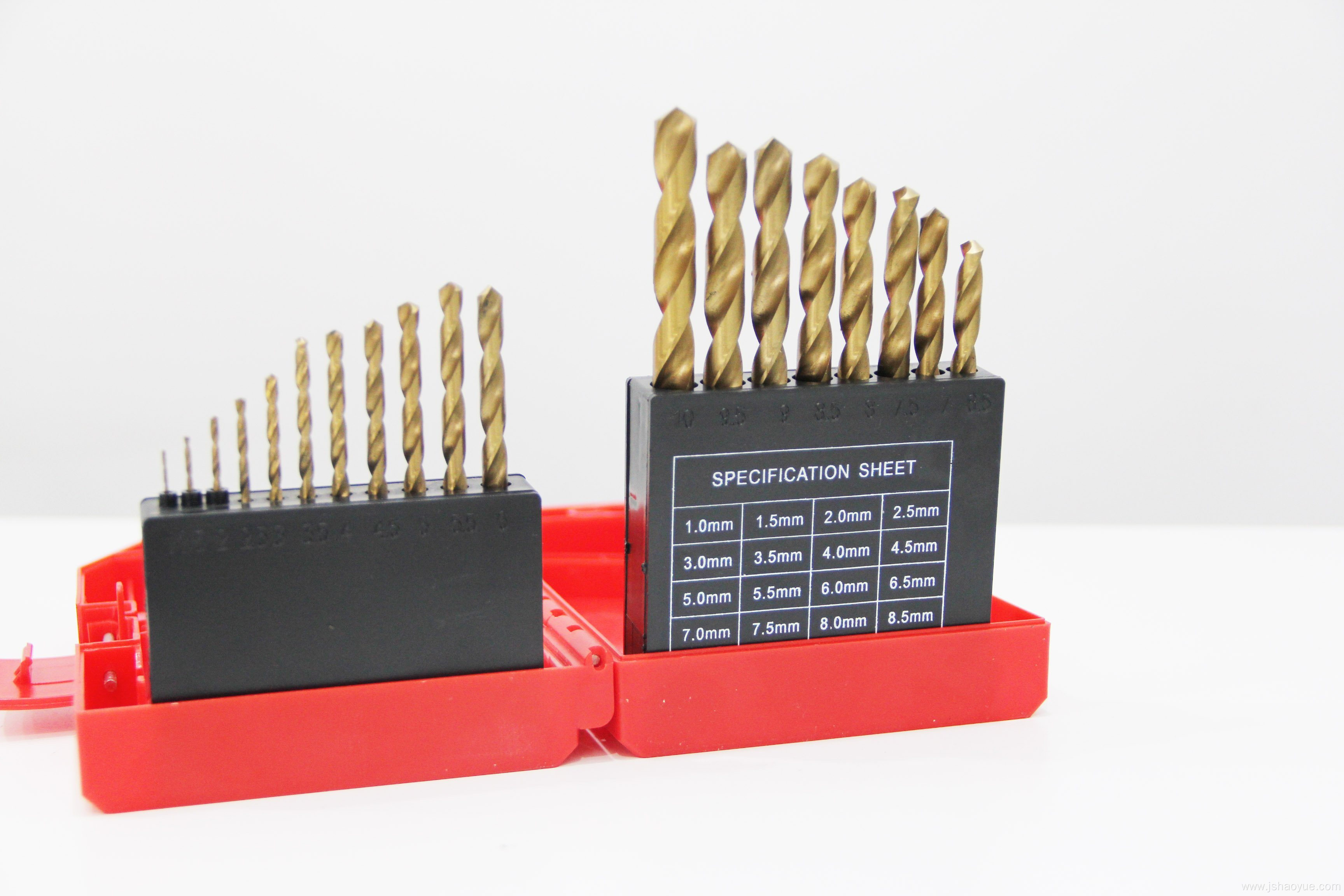 New Type 19PCS Drill Bit Set Plastic Box