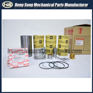 4JG1 engine Cylinder Liner Kit, Rebuilt Kit for Excavator EX70