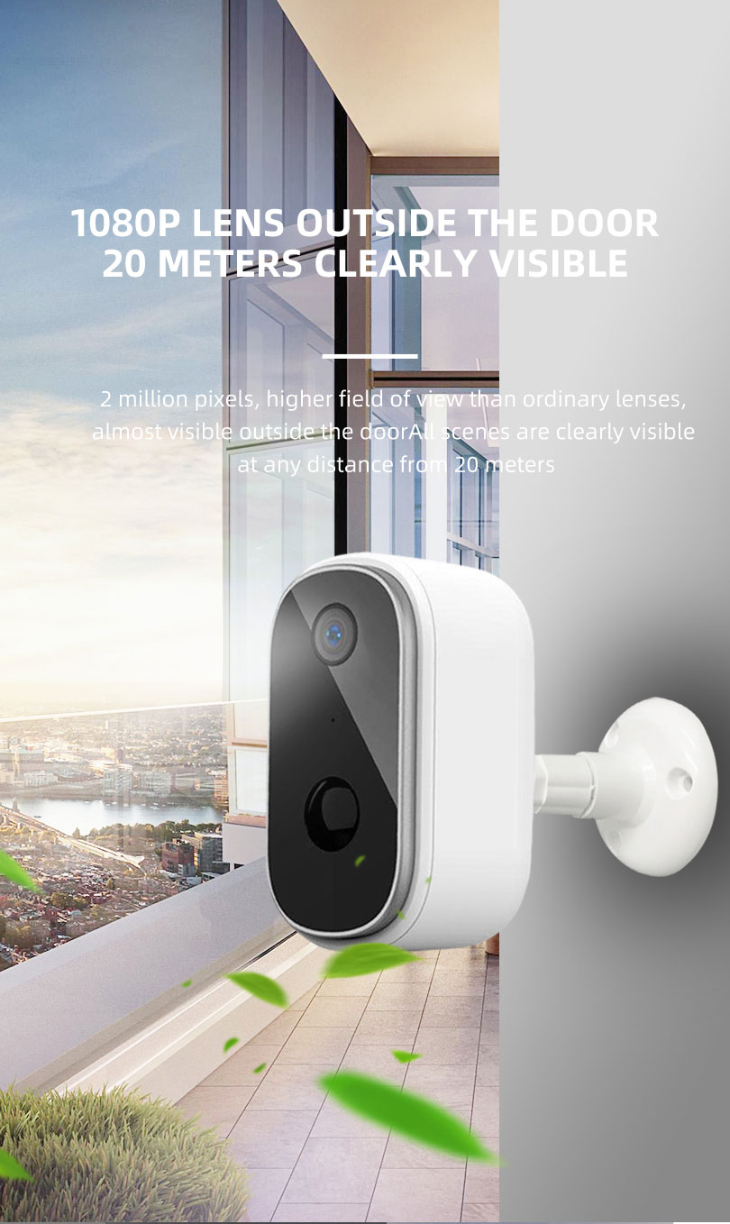 Solar Charging Smart Home Wireless IP Camera