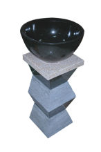 marble pedestal sink free standing sink