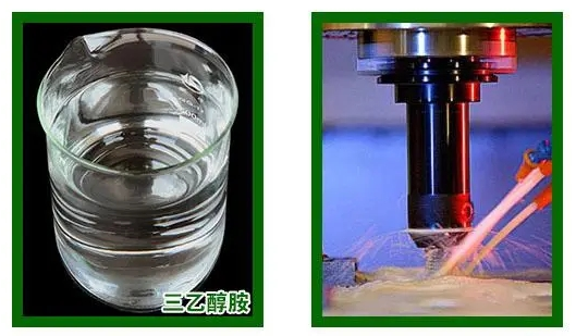 Триэтаноламин в резкой жидкости Triethanolamine in Cutting Fluid