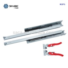 Soft Closing Concealed Single Extension Slide