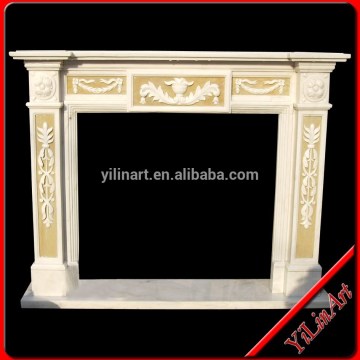 Decorative Stone Fireplace Mantel,Indoor Used Fireplace Mantel,Marble Stone Fireplace