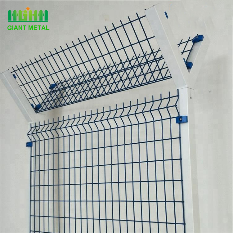 poland triangle bending welded wire mesh fence panel
