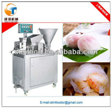 Auto Steamed prawns dumpling processing machine