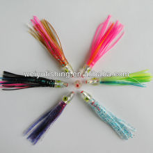 Light trolling lure fishing lure factory sale hand poured double skirts