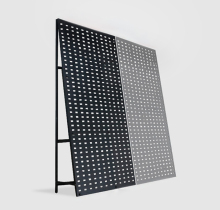 Metal Ceramic Sample Display Rack Stand for Showroom - Quartz Tile Display Racks, 500pcs XQ