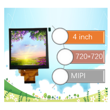 4 Inch TFT LCD 480x480 Resolution Display with MIPI Interface - LCD Modules