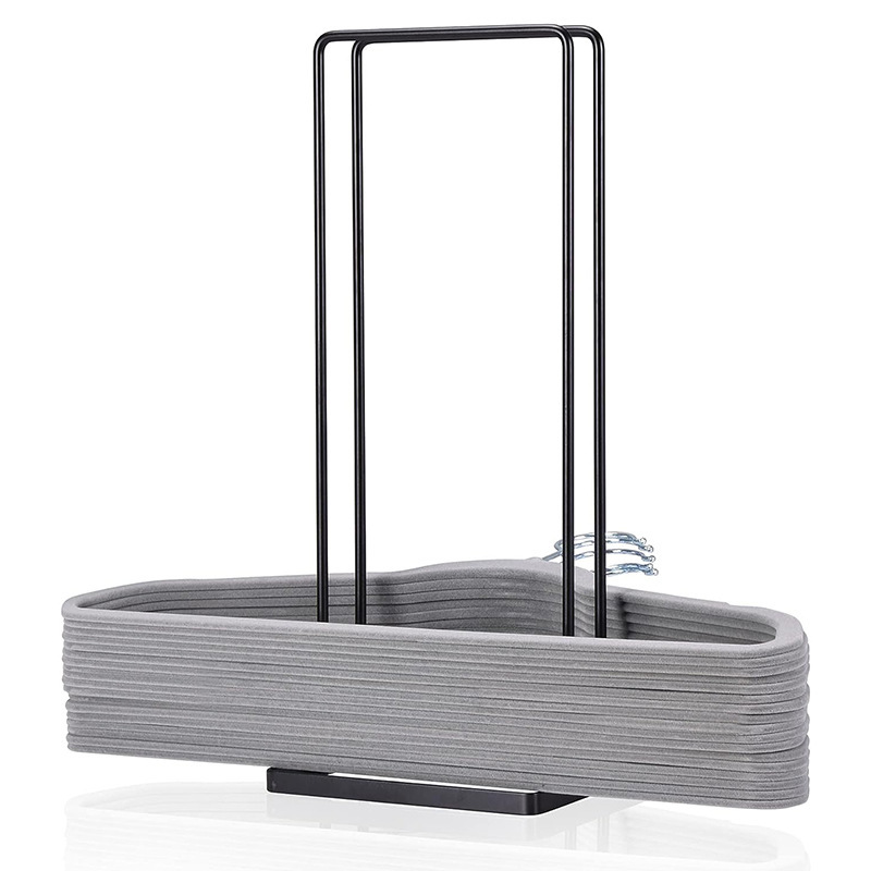 قفسه انباری چوب لباسی ساده Simple Floor Hanger Storage Rack