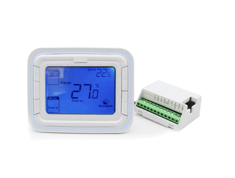 LCD Digital Room Fan Coil Thermostat