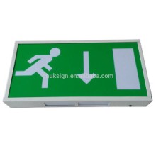 China custom LED signage wholesale with a cheap price manufacture LED exit sign