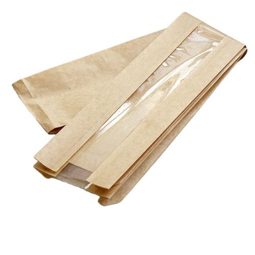 Sac à guichet de papier Kraft Paper Sac à fond carré semi automatique produisant un sac de papier d&#39;alimentation en papier d&#39;alimentation