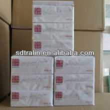 Unbleached Wheat straw pulp bag facial paper