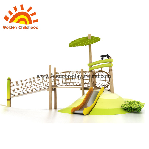 Aire de jeux en bois pour jardin