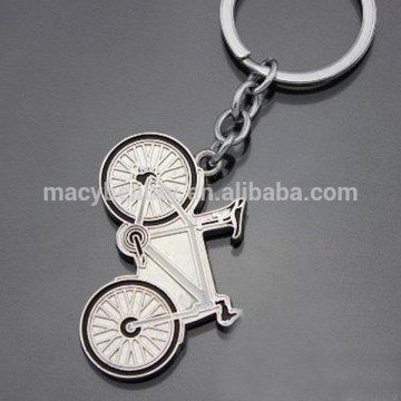 High quality mini bicycle key chain printing key chain