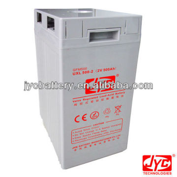 2V 500Ah deep cycle VRLA battery SMF battery for solar system