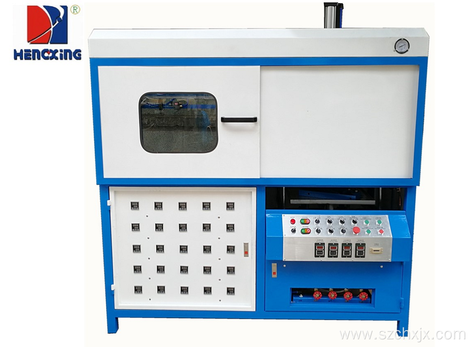 Semi-automatic single station vaccum blister forming machine