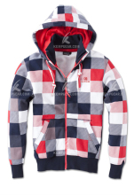 Fashionable Polyester Fleece Jacket for Women with Allover Printing