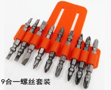 Double Impact Flat Head Screwdriver Bits