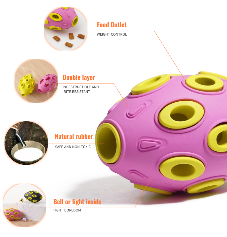 Brinquedo de mastigar de cachorro quebra-cabeça Puzzle Dog Chew Toy