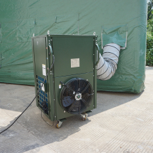 Environmental Control Unit Cooling System for Mobile Tent