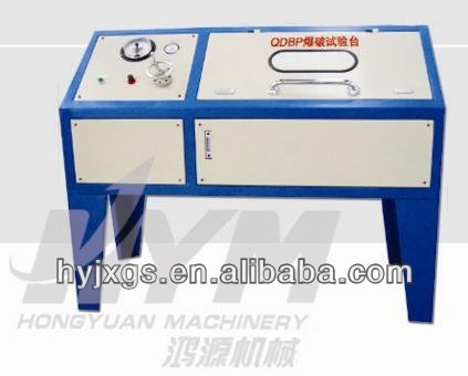 Hose bursting test machine