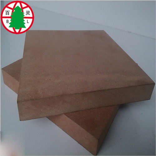 Résistance au feu MDF couleur rouge ignifuge mdf