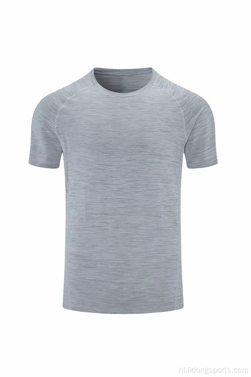 Summer Men T-shirt 100% katoenen shirts