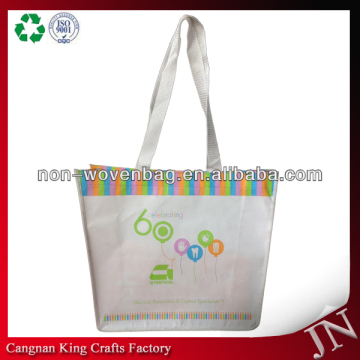 Matt Laminated 100gsm Non Woven Tote Bag For Shopping