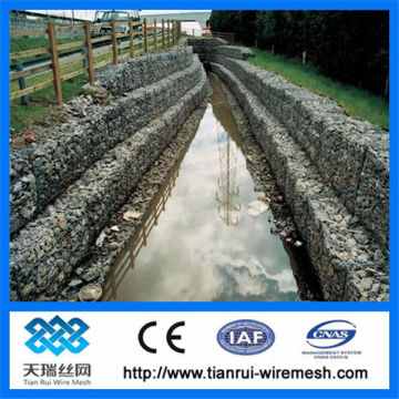 electro galvanized gabion boxes/construction gabion