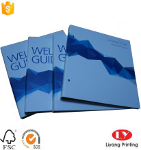 Rigid hardcover cardboard paper file folder