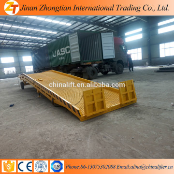 Foldable loading ramp,foldable container ramp,foldable yard ramp