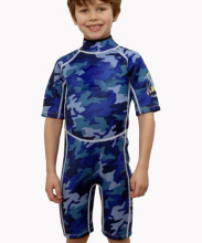 2014 fashion and top design diving and surfing kids surf suit