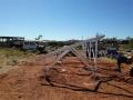 Ancoraggio a vite di terra per staffe per array quadrato fotovoltaico