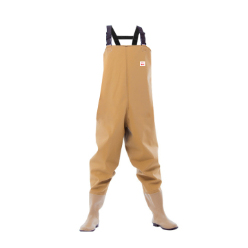 Yellow Knitted Half Rain Pants for Sea Wading and Lotus Digging