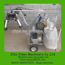 Vacuum Pump Cow Milker with Double Milk Pails