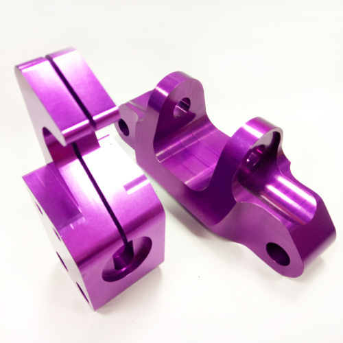 Anpassade anodiserade aluminium 5-axlar CNC-bearbetningsdelar