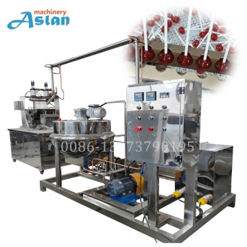 Hard Lollipop Filling Making Machine: Pear Syrup Lollipop Depositing Pouring Machine