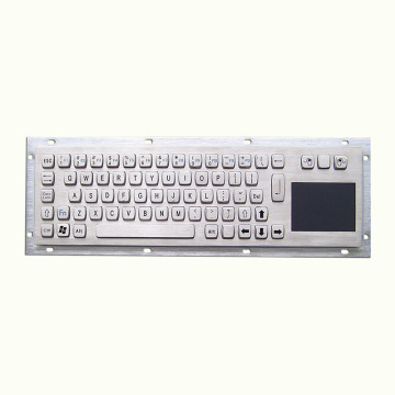 Teclado metálico USB HID para quiosco y terminal de autoservicio