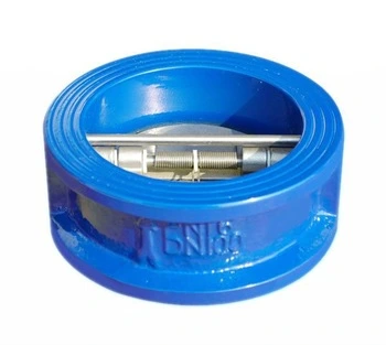 Pn16 Double-Disc Butterfly Type Wafer Check Valve