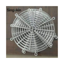 Metal Chrome Spiral Fan Guard