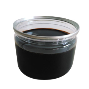 Variedad de concentraciones de ajo negro.