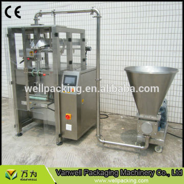 High quality airless tomatoe paste packing machine, liquid food package machine