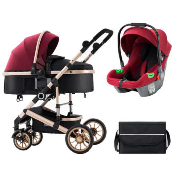 High View Infant Pushchair Travel System with Car Seat