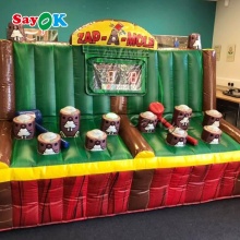 Inflatable Commercial Zap A Mole Game with IPS System