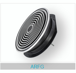 HVAC Aluminium Floor Round & Square Swirl Retur Air Register Grille Diffuser med en radiell spjäll