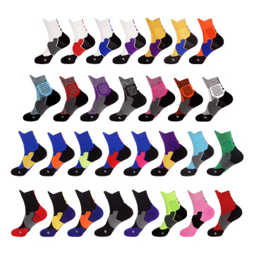 Quick-Dry Quarter Crew Elite Basketball Socks for Men