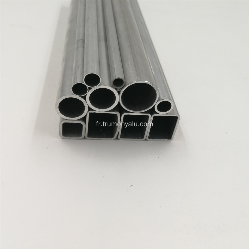 Tubes ronds en aluminium lisse